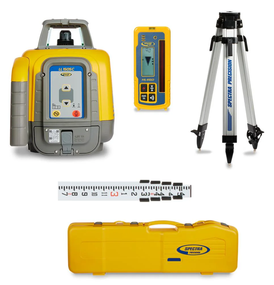 Spectra LL300N : Laser Rotatif pour Nivellement Prcis sur Chantier